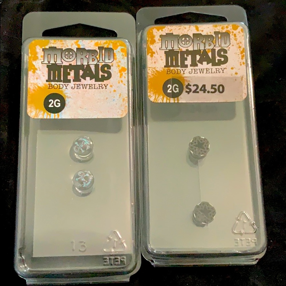 2 pairs of plugs (2g)